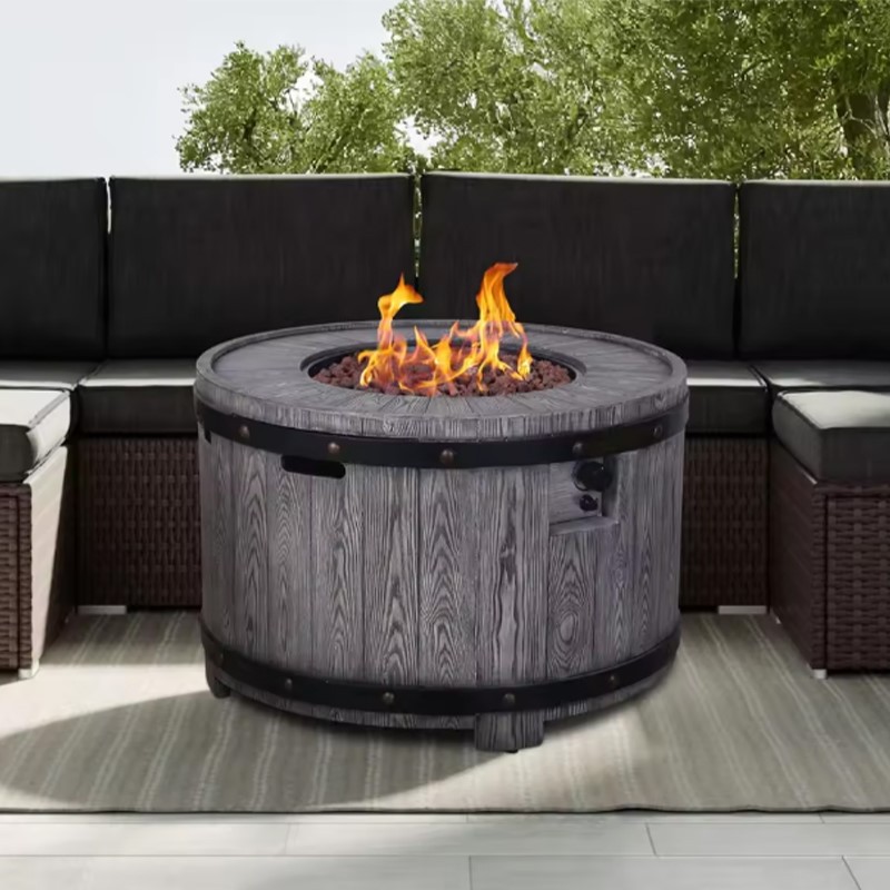 Round Iron Fire Pit